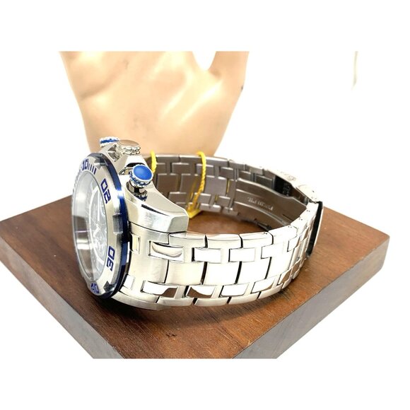 Invicta Men's Watch 22319 Pro Diver Quartz Chronograph Blue Silver Dial Steel - Picture 10 of 15